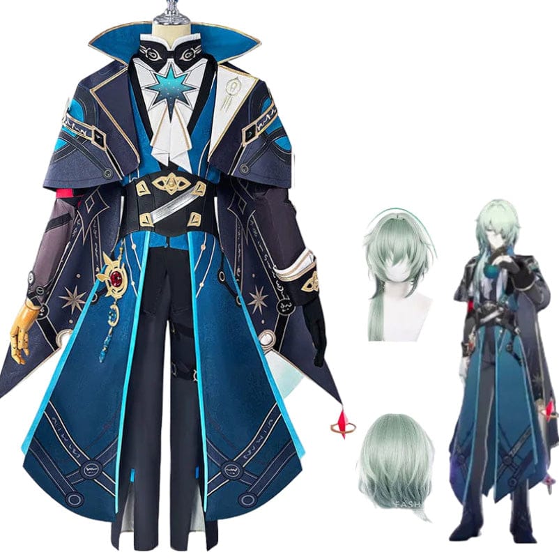 set and wig / XS Anaxagoras Cosplay / Honkai Star Rail Cosplay