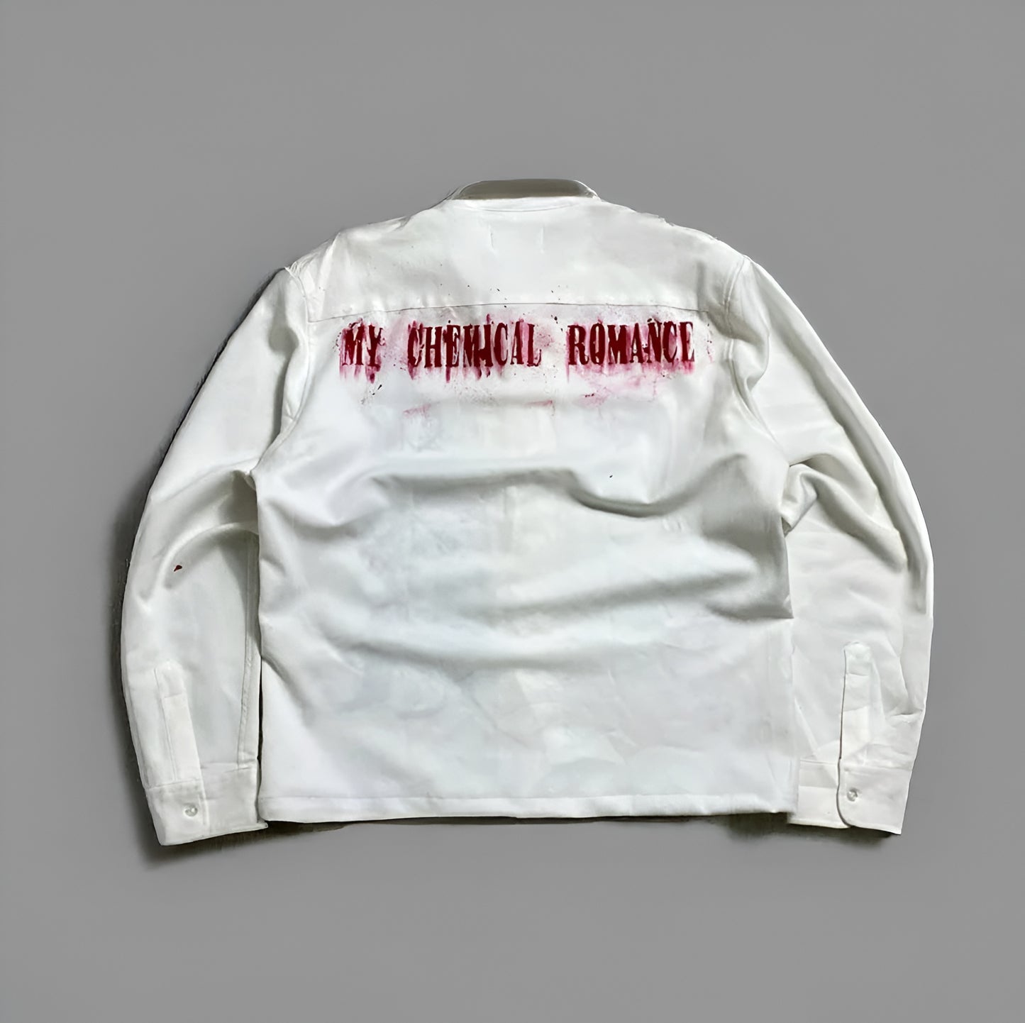 Gothic Punk Romance Couple Dancing Graphic Long Sleeved Shirt