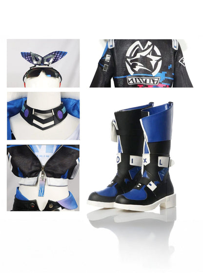 Silver Wolf Full Set Cosplay / Game Honkai Start Rail Silver Wolf Cosplay