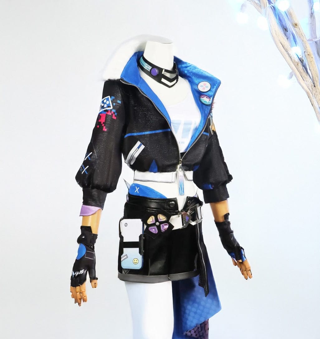 Silver Wolf Full Set Cosplay / Game Honkai Start Rail Silver Wolf Cosplay