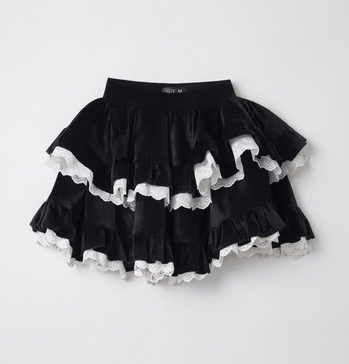 Skirt / S Bow Tie Gothic Skirt and Top Set / 2 Piece Set