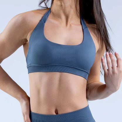 Slate Grey / XS Victorious Warrior Wave High Impact Sports Bra
