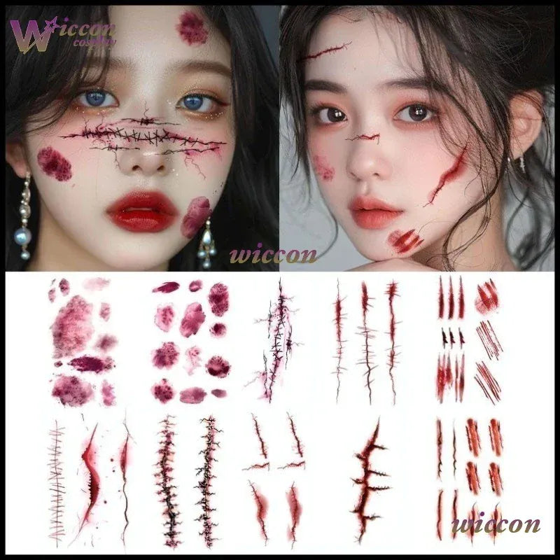sticker / XXL Movie Silent Cosplay Hill Nurse Cosplay White Bloodstained Belt Hat Mask Uniform Halloween Costume Fancy Halloween Dress Woman