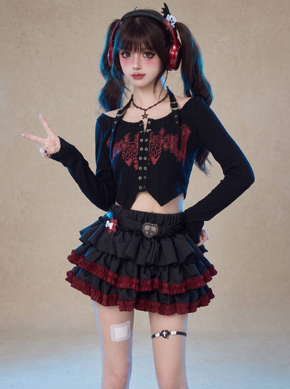 Street Harajuku Goth Skirt (Women's)
