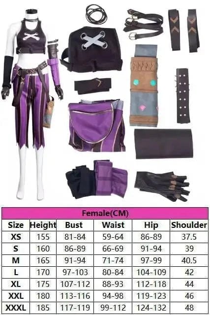 Style B / XS Jinx & Powder seasons 1 & 2 Cosplay Tier 1