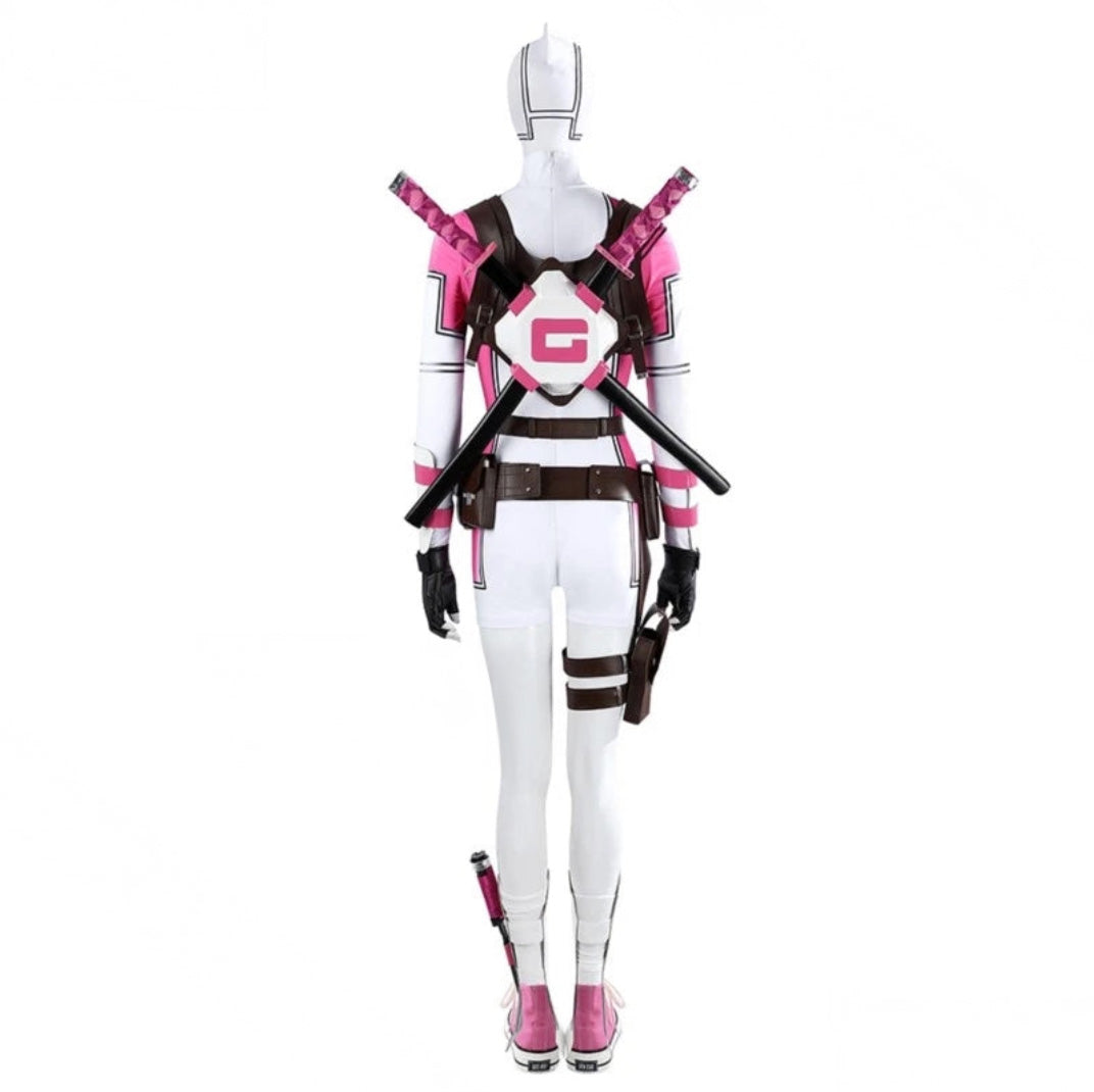 Gwen Poole Pool Game Pink Ghost Cosplay