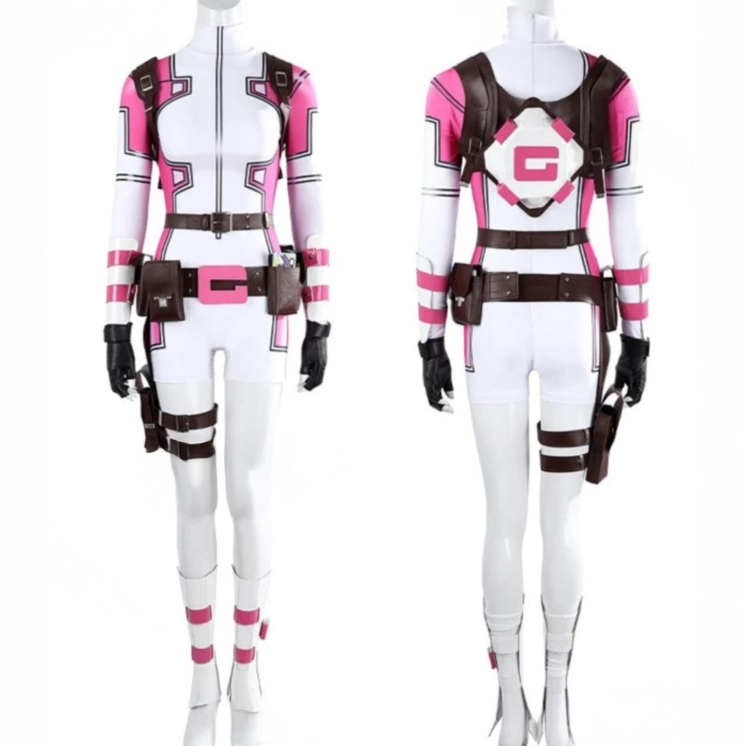 Gwen Poole Pool Game Pink Ghost Cosplay