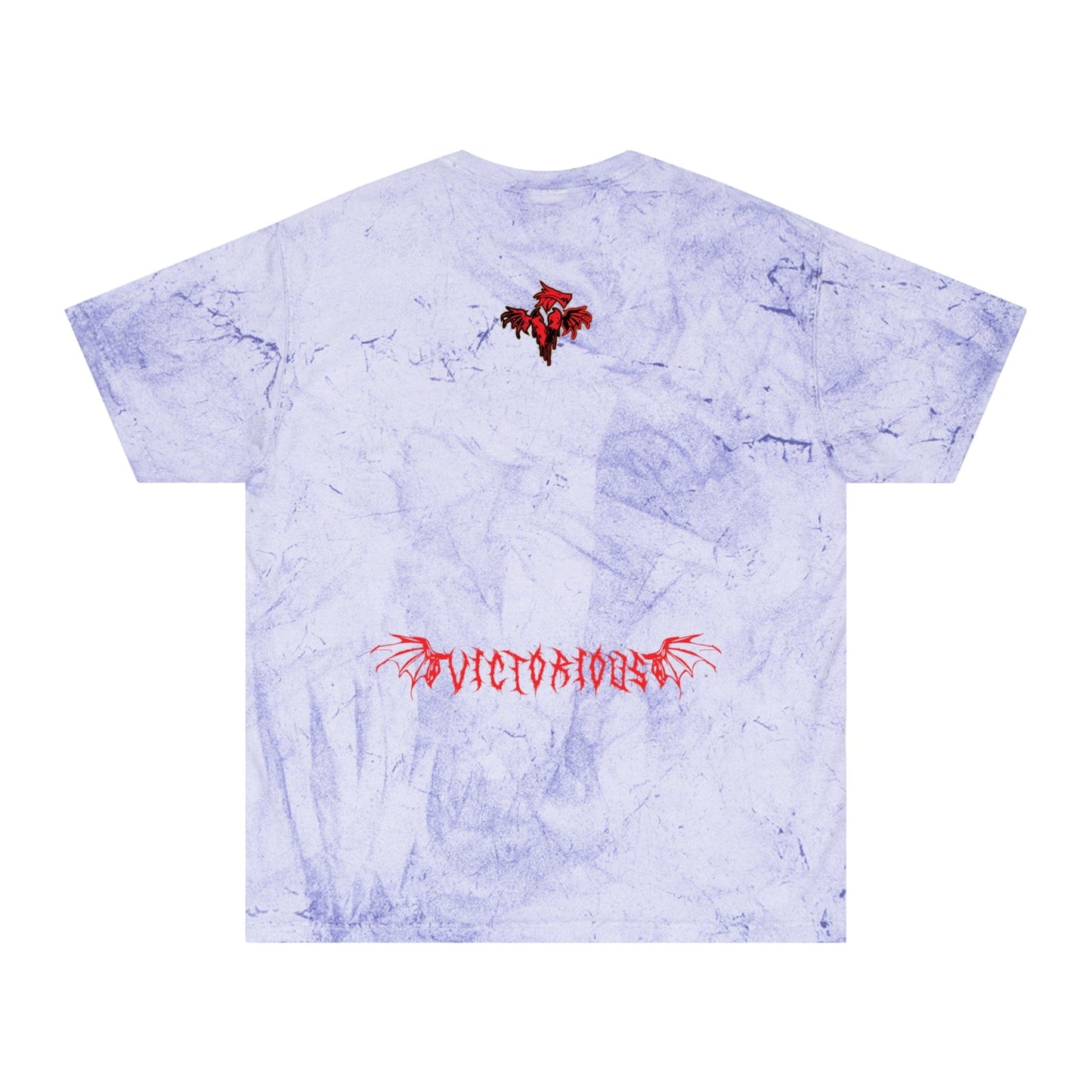 T-Shirt Anime Chainsaw Man (Denji Shark Saw Rampage) T-shirt - Tie Dye Style - Vintage