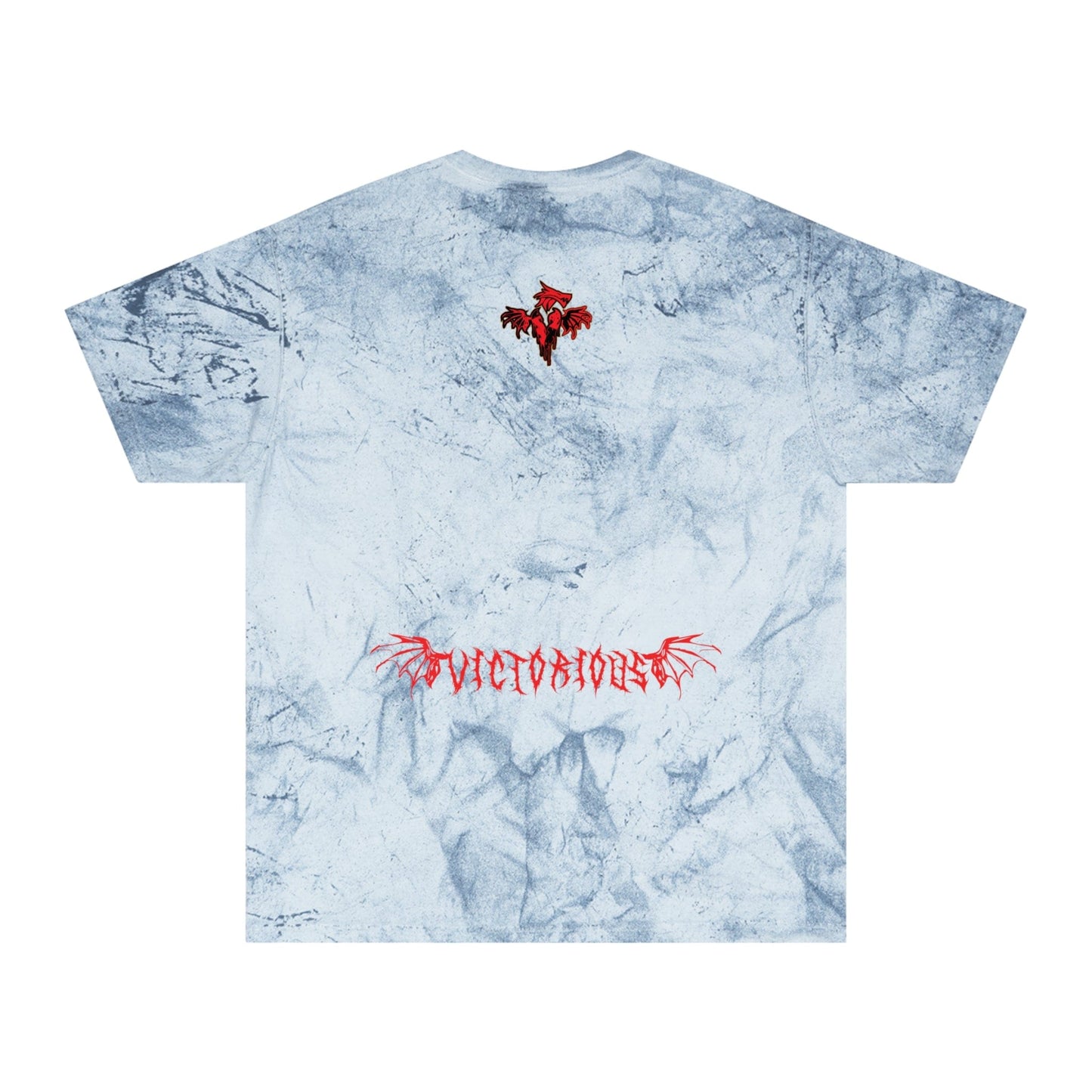 T-Shirt Anime Chainsaw Man (Denji Shark Saw Rampage) T-shirt - Tie Dye Style - Vintage