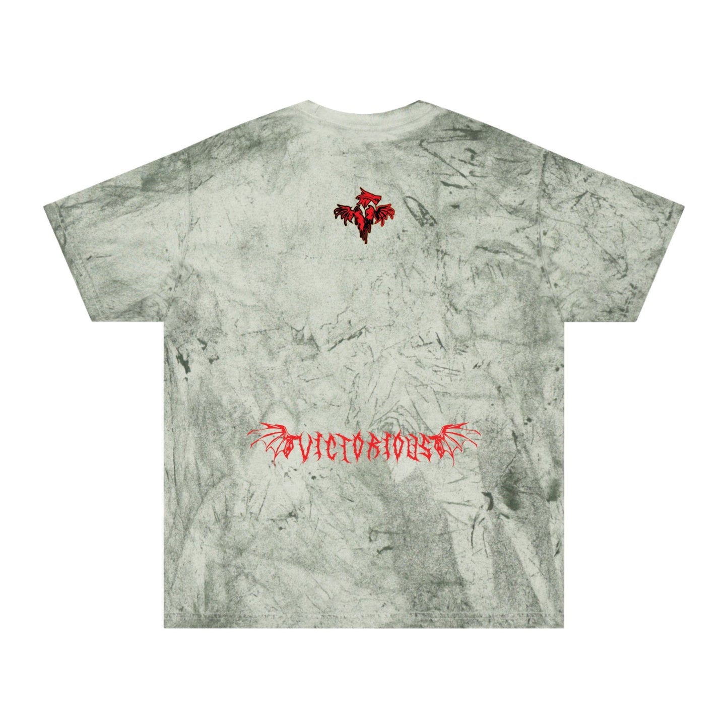 T-Shirt Anime Chainsaw Man (Denji Shark Saw Rampage) T-shirt - Tie Dye Style - Vintage