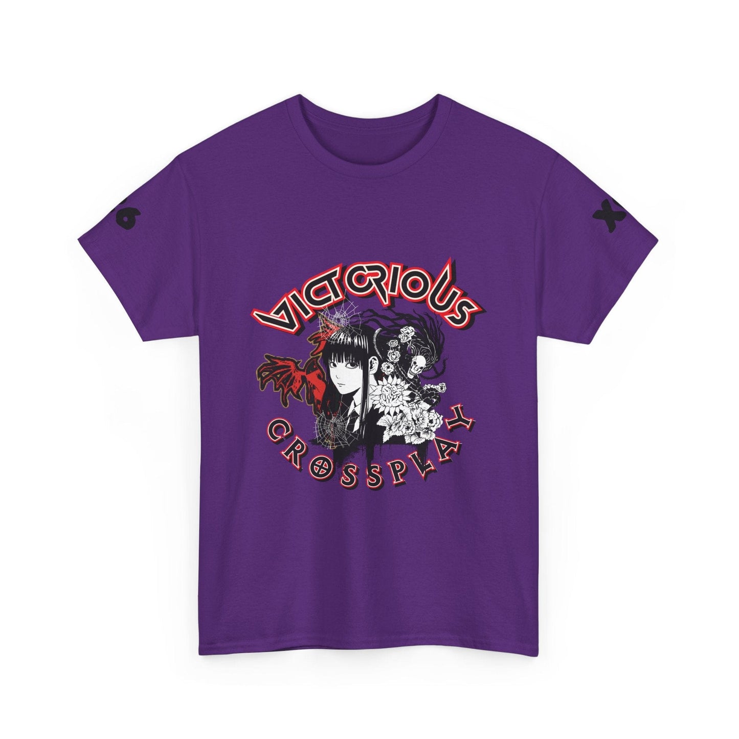 T-Shirt Purple / S Victorious Crossplay Tee — Gothic Anime Japan Vampire Graphic T-Shirt