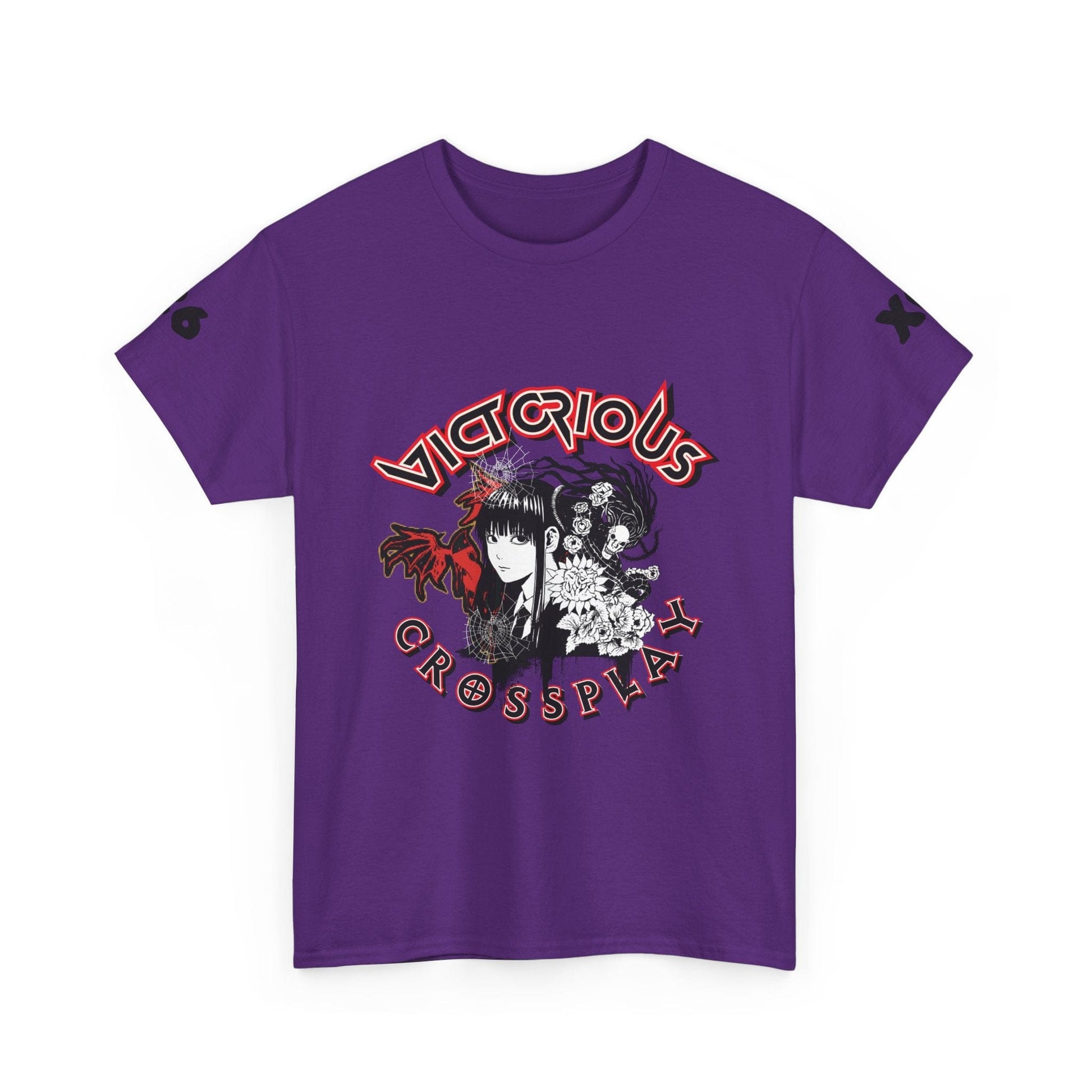 T-Shirt Purple / S Victorious Crossplay Tee — Gothic Anime Japan Vampire Graphic T-Shirt
