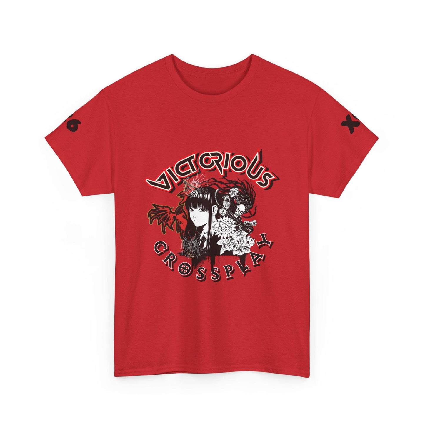 T-Shirt Red / S Victorious Crossplay Tee — Gothic Anime Japan Vampire Graphic T-Shirt
