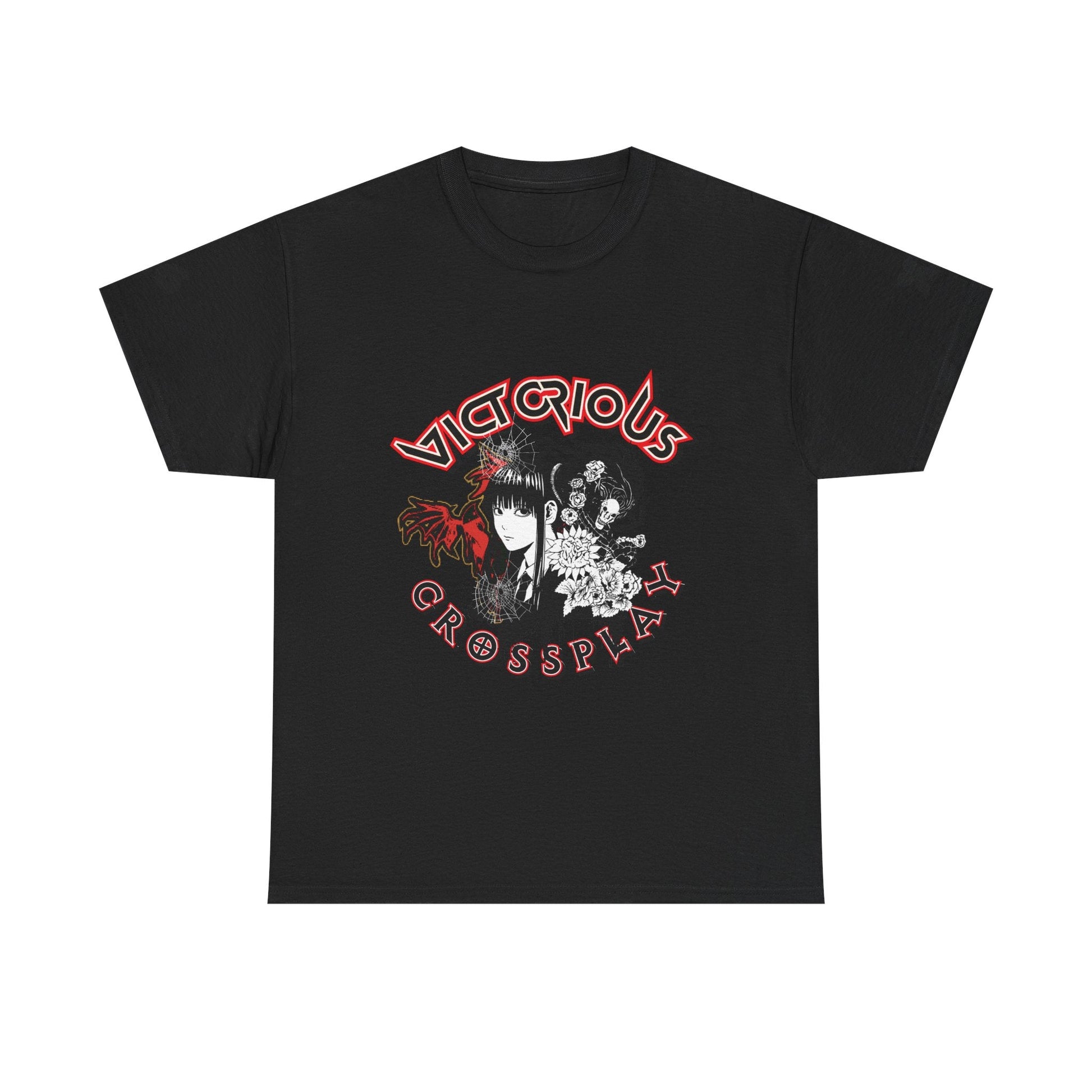 T-Shirt Victorious Crossplay Tee — Gothic Anime Japan Vampire Graphic T-Shirt