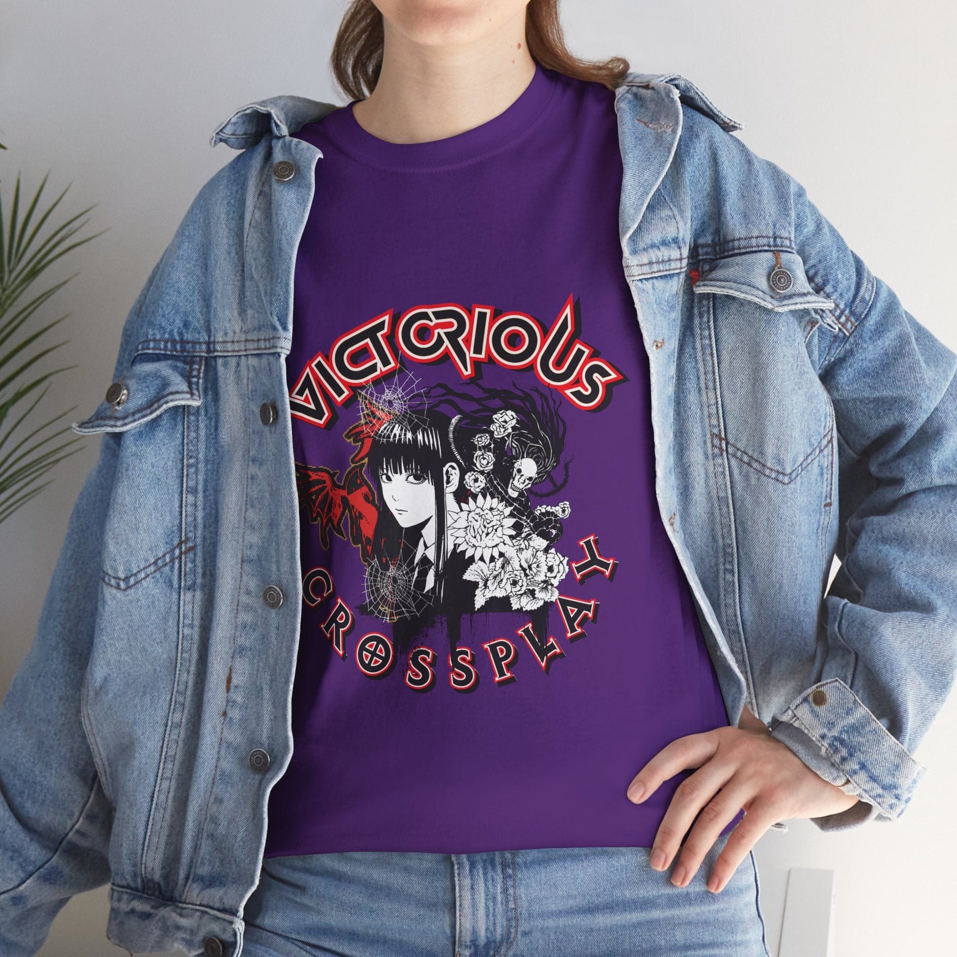 T-Shirt Victorious Crossplay Tee — Gothic Anime Japan Vampire Graphic T-Shirt