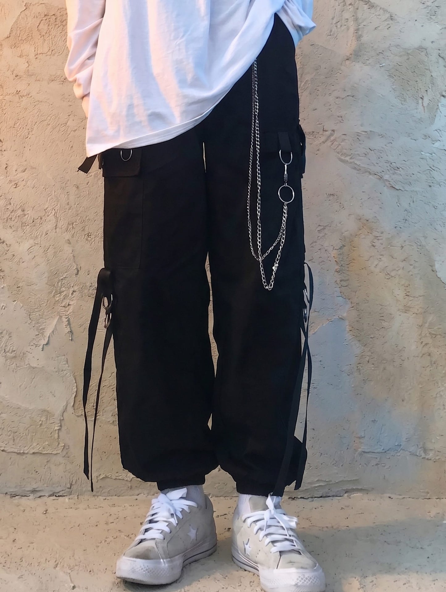 Tactical Nexus Spliced Pants Set K-fashion