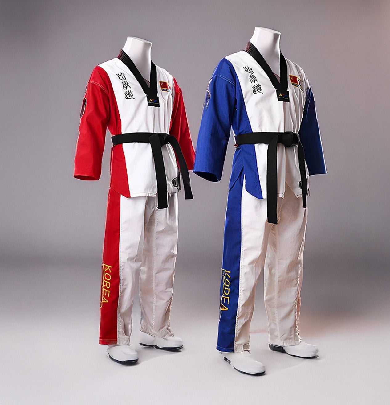 Korea Taekwondo Uniform  / MMA Martial arts / Karate Basic Training Adults & Kids Uniform