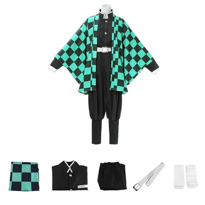 Tanjiro / 110 Demon Slayer Cosplay Tanjiro, Nezuko, Shinobu, Zenitsu
