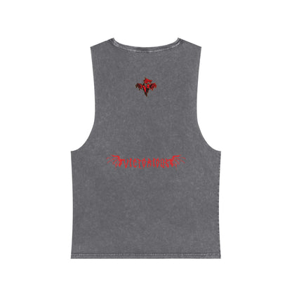 Tank Top Unisex Anime Stonewash Tank Top - Anime Chainsaw Man Denji Awakening