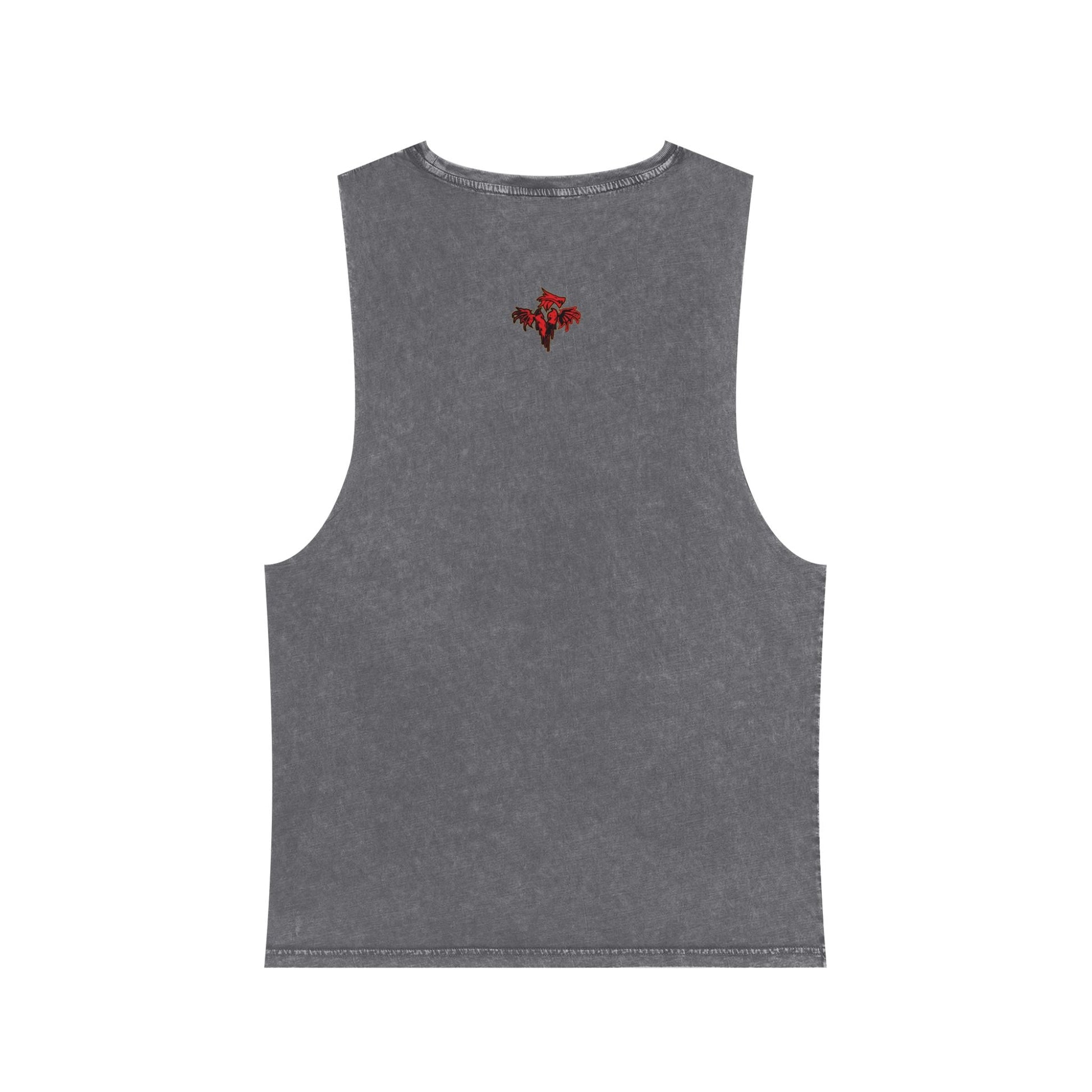Tank Top Unisex Stonewash Tank Top - Anime Chainsaw Man Denji Full Throttle