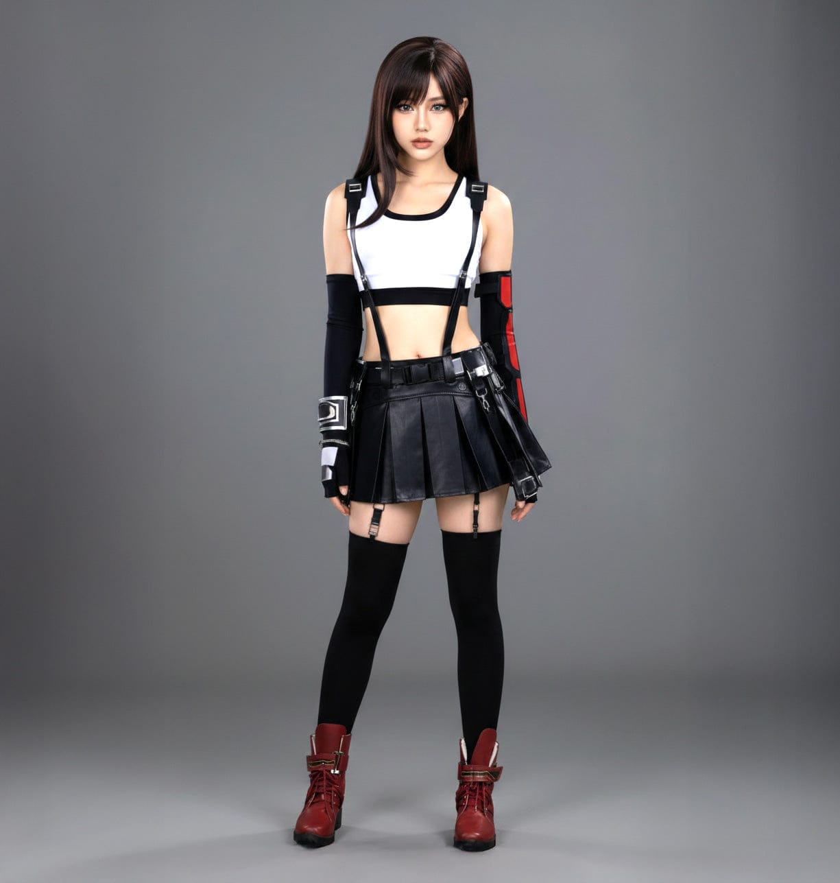 Tifa Lockhart Final Fantasy Cosplay / Tifa Lockhart Wig