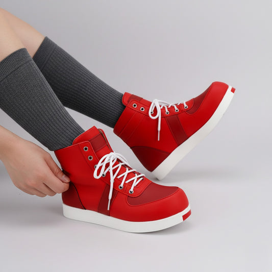 Twisted Wonderland Ace Trappola Red Shoes