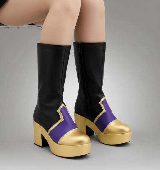 Twisted Wonderland Azul Ashengrotto Dorm Uniform Cosplay Shoes