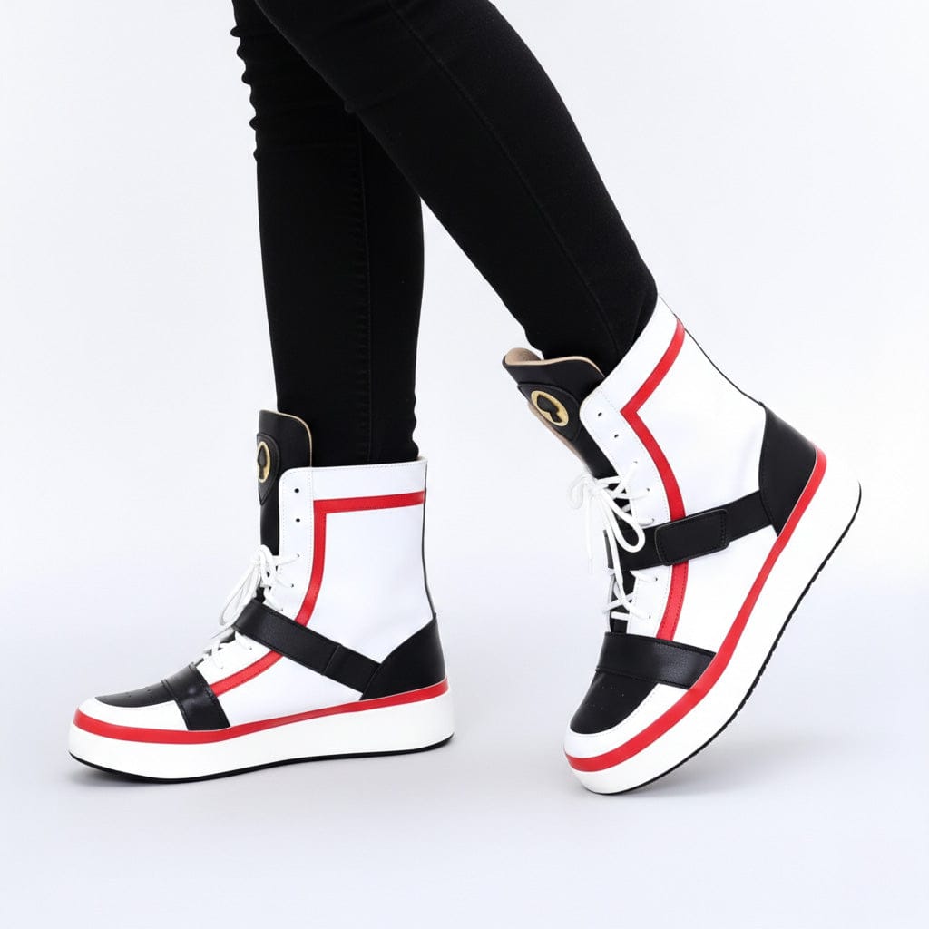 Twisted Wonderland Deuce Spade Ankle Boots