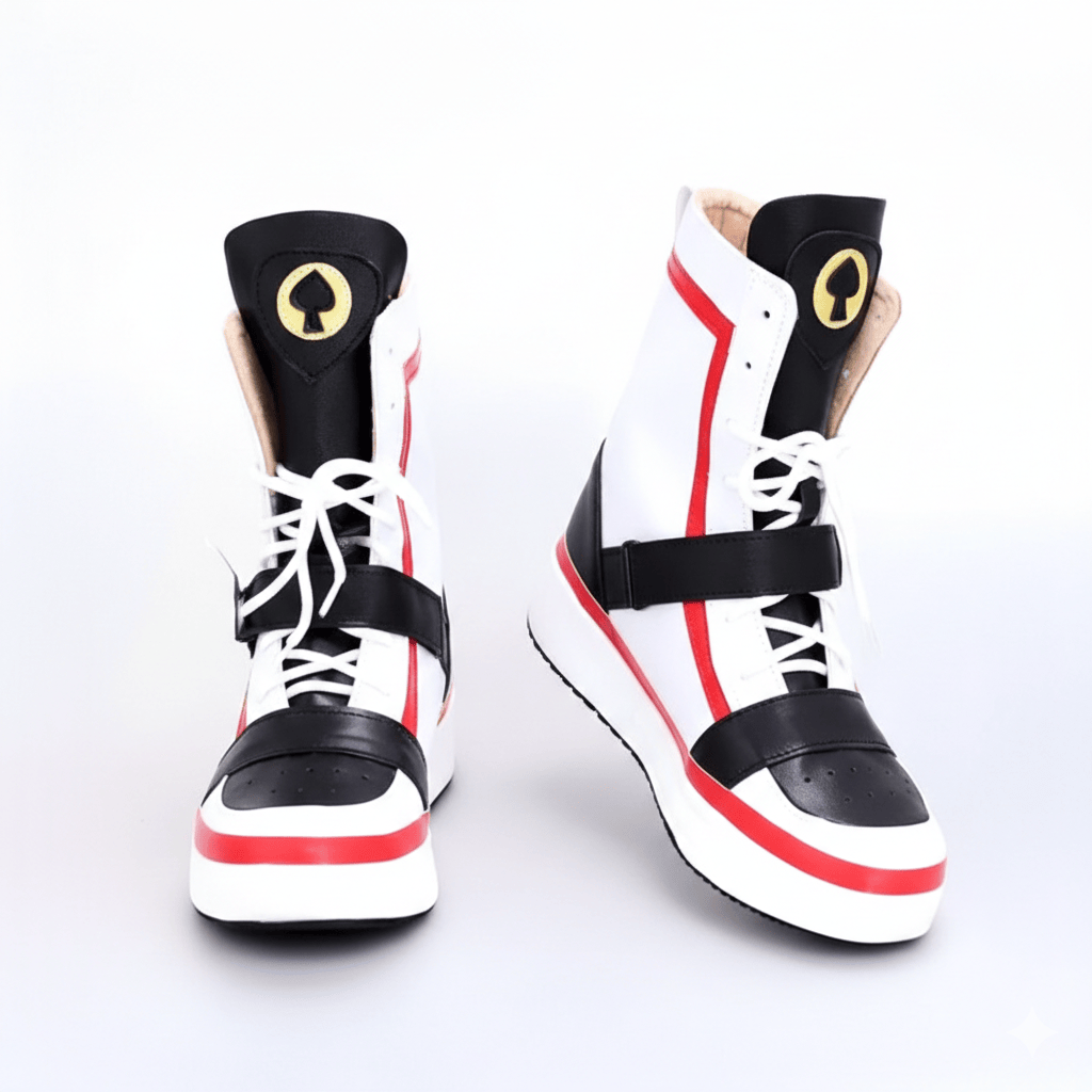Twisted Wonderland Deuce Spade Ankle Boots