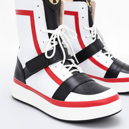 Twisted Wonderland Deuce Spade Ankle Boots