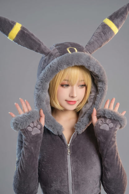 Umbreon Moonlight Cosplay/ Furry Jumpsuit Costume