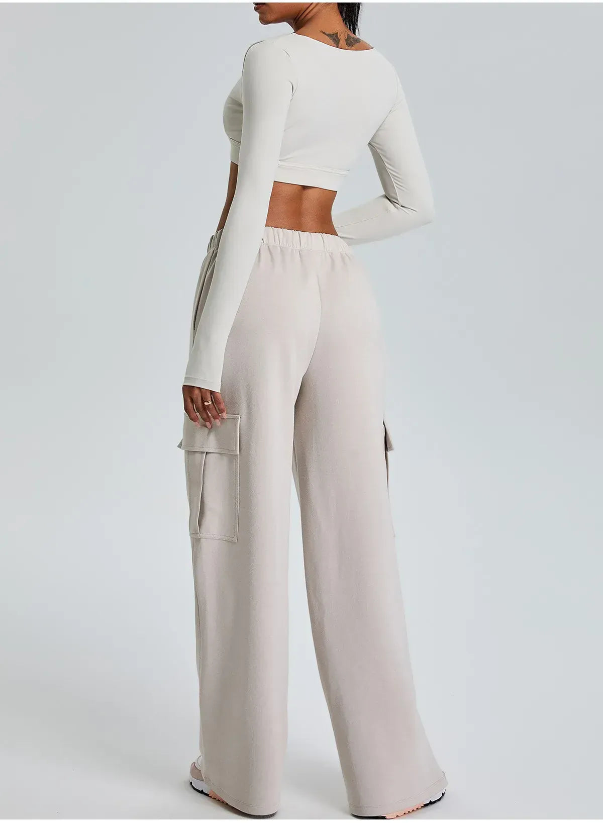 V Neck Long Sleeve Yoga Shirt