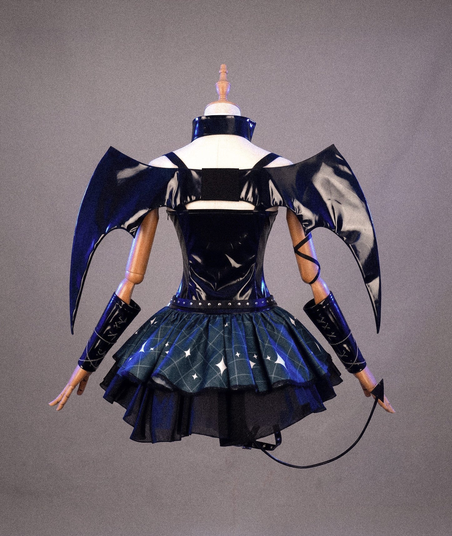 Vampire Miku Cosplay Costume/ Anime Vampire Hatsune Miku Cosplay Uniform