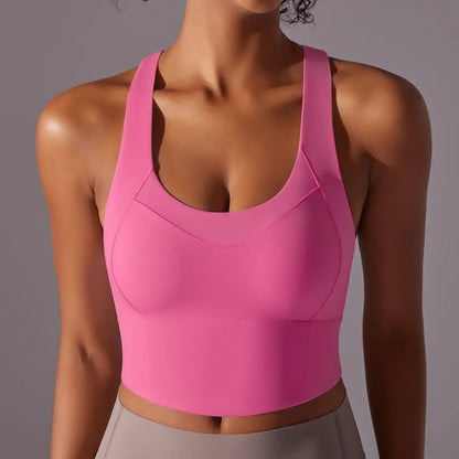 Velvet Pink / L Victorious Thunderwave Gym Sports Top XXIIV