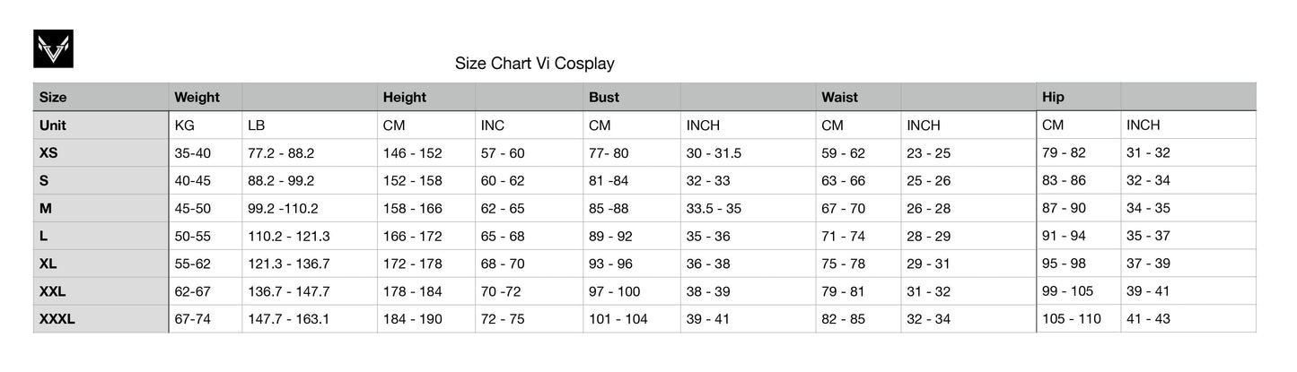 Vi Arcane Season 1 Cosplay Costume – Red Jacket Classic & Blue Enforcer Uniform