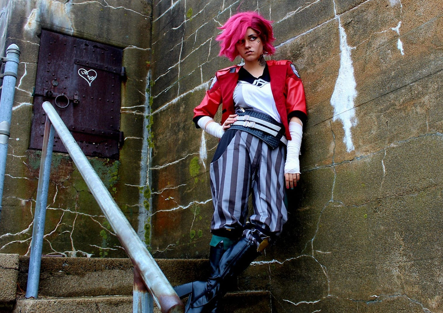 Vi Arcane Season 1 Cosplay Costume – Red Jacket Classic & Blue Enforcer Uniform