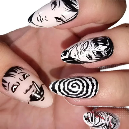 Victorious Anime Horror Nail Set