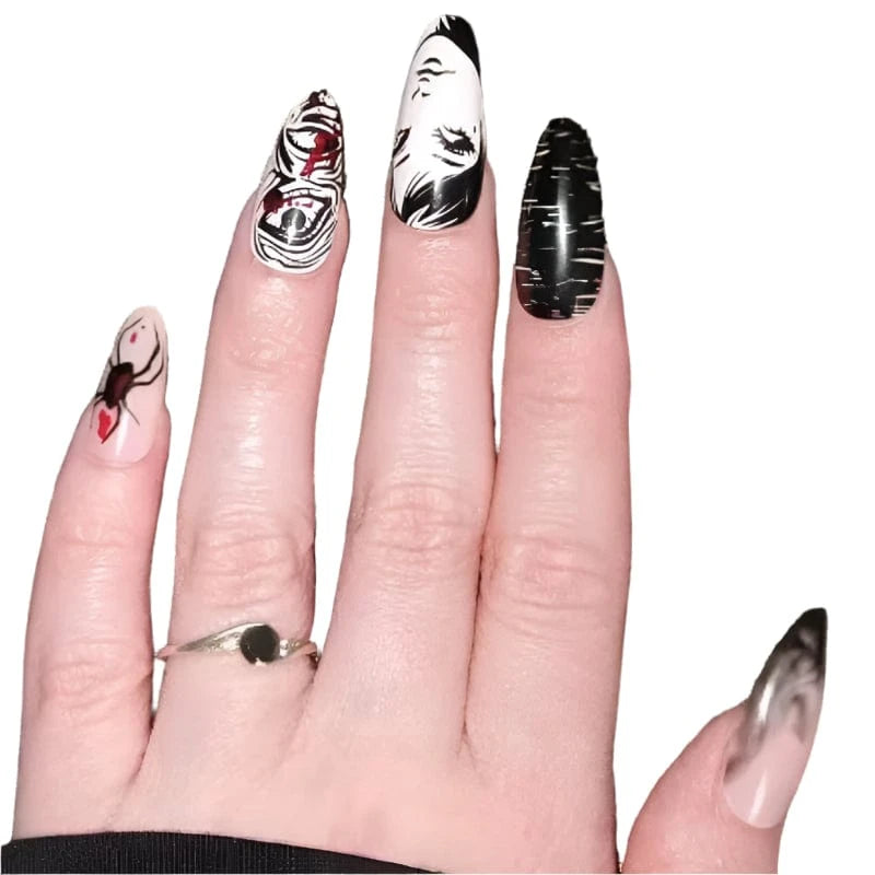 Victorious Anime Horror Nail Set