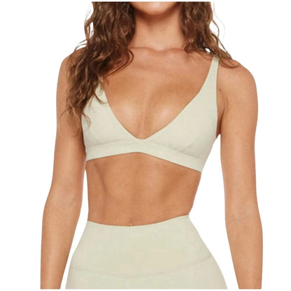 Victorious Athena Crop Top Sports Bra - Loose, Breathable & Push-Up