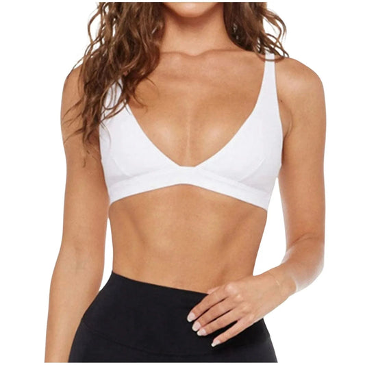 Victorious Athena Crop Top Sports Bra - Loose, Breathable & Push-Up