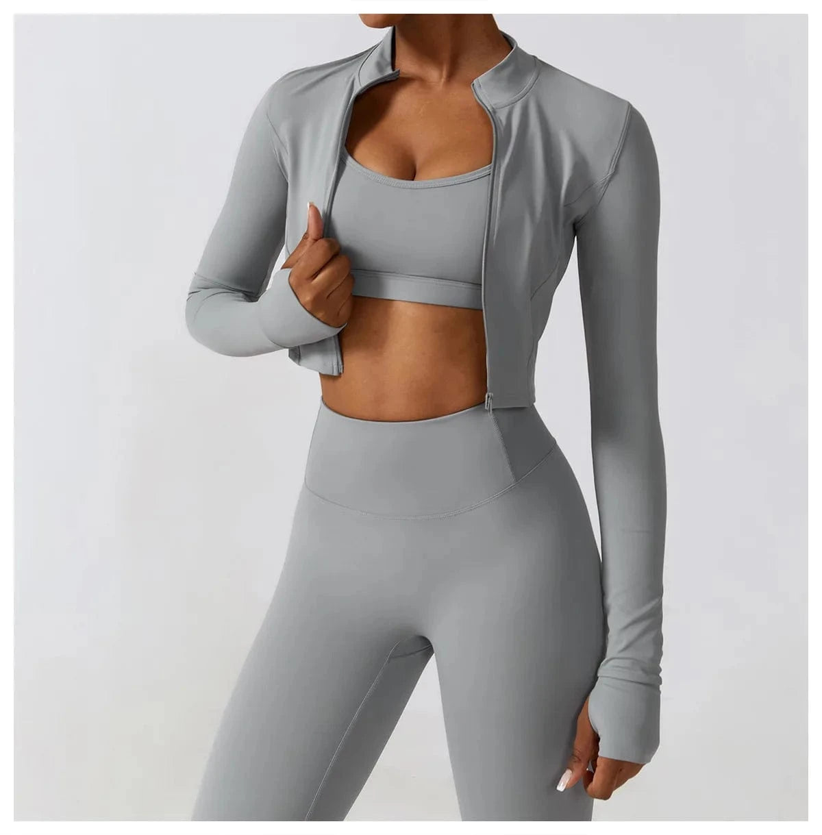 Victorious Aura Yoga Jacket - Women's Elasticity Running & Gym Zip-Up