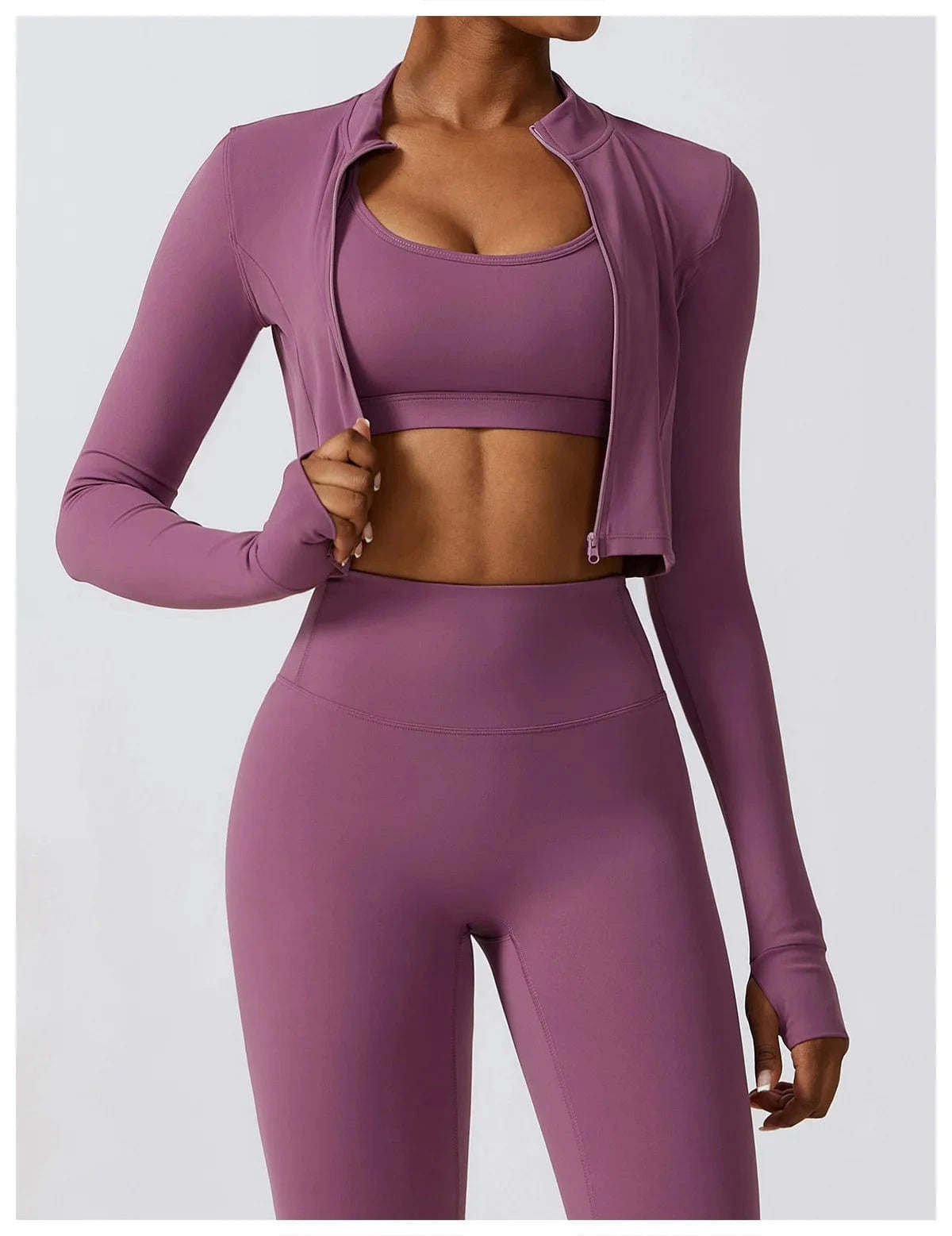 Victorious Aura Yoga Jacket - Women's Elasticity Running & Gym Zip-Up