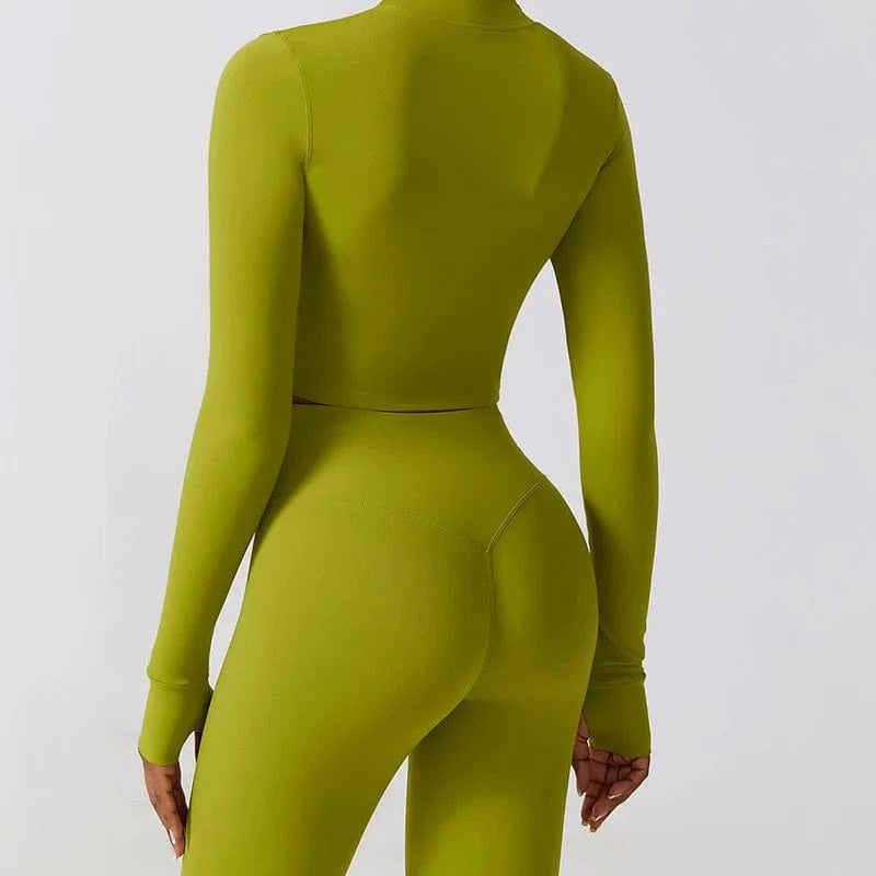 Victorious Aura Yoga Jacket - Women's Elasticity Running & Gym Zip-Up