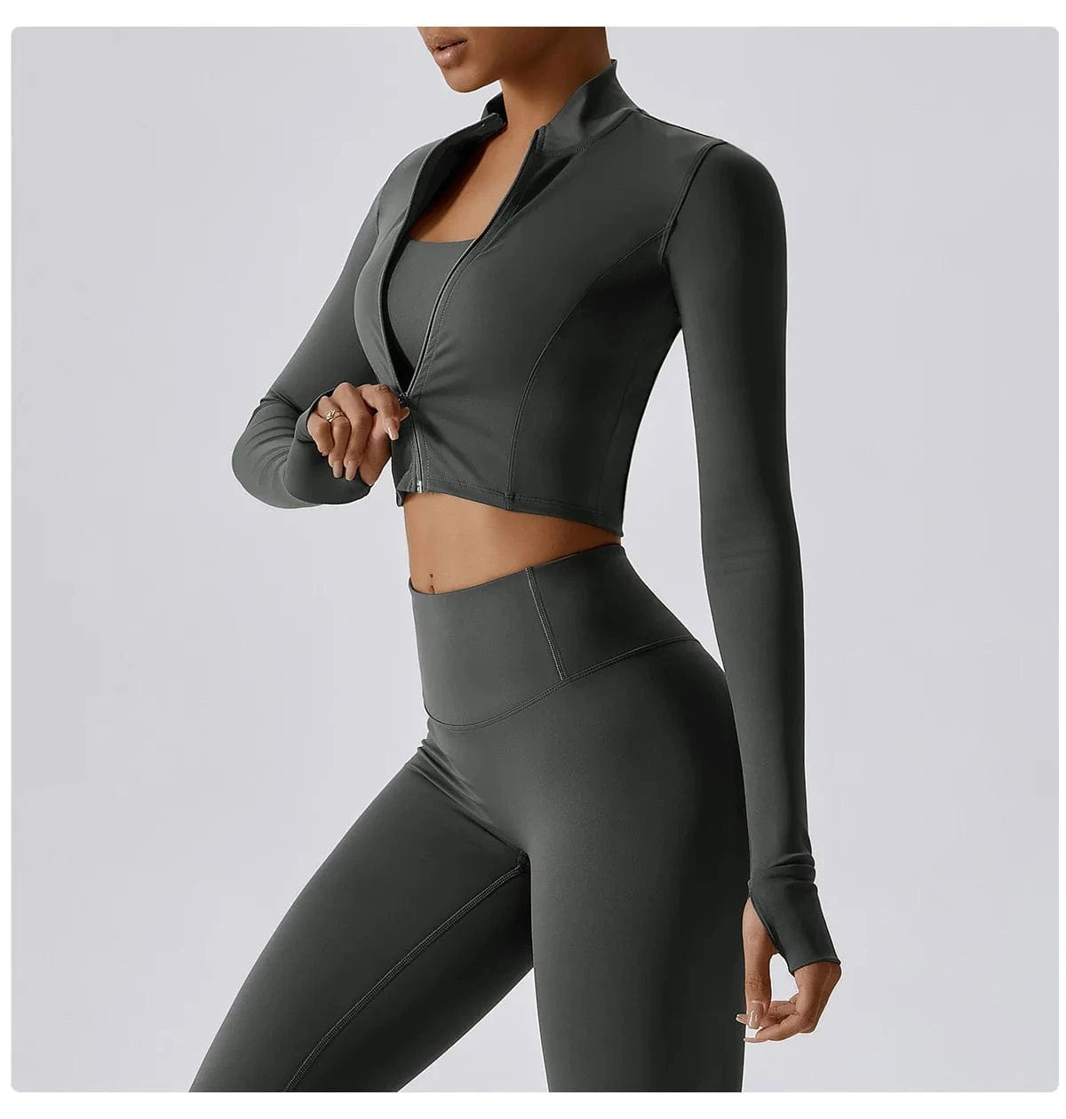 Victorious Aura Yoga Jacket - Women's Elasticity Running & Gym Zip-Up