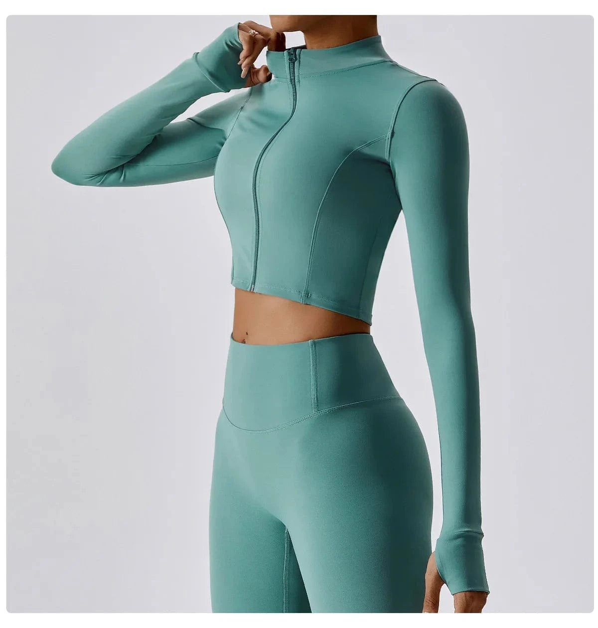 Victorious Aura Yoga Jacket - Women's Elasticity Running & Gym Zip-Up