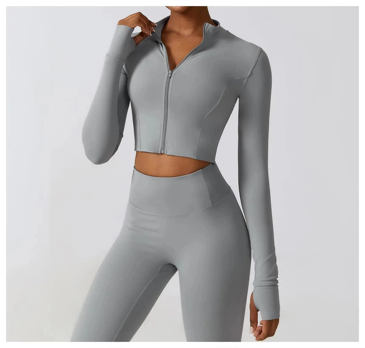 Victorious Aura Yoga Jacket - Women's Elasticity Running & Gym Zip-Up