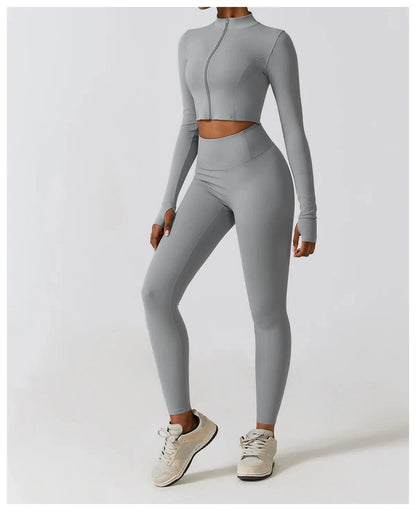 Victorious Aura Yoga Jacket - Women's Elasticity Running & Gym Zip-Up