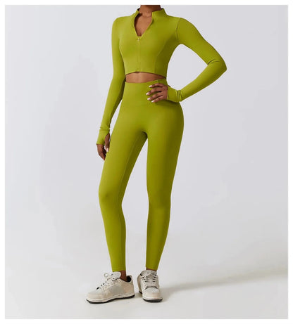 Victorious Aura Yoga Jacket - Women's Elasticity Running & Gym Zip-Up