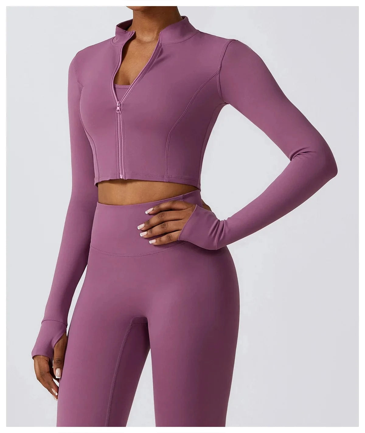 Victorious Aura Yoga Jacket - Women's Elasticity Running & Gym Zip-Up