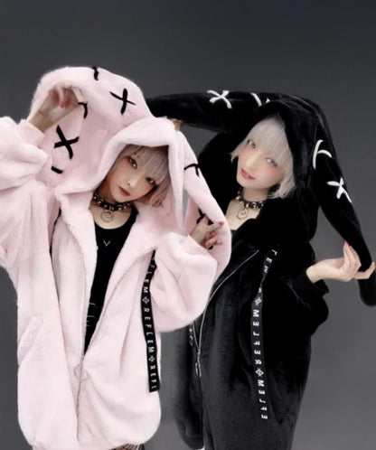 Victorious Bunny Bliss Hoodie | Cozy & Stylish